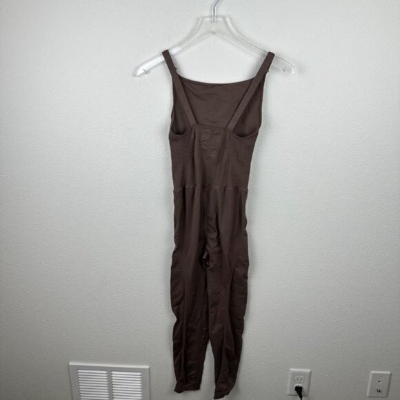 FP Movement Good Karma High-Neck Onesie in Wild Mustang Brown - Picture 9 of 9